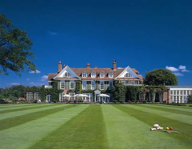 Croquet Lawn at Chewton Glen