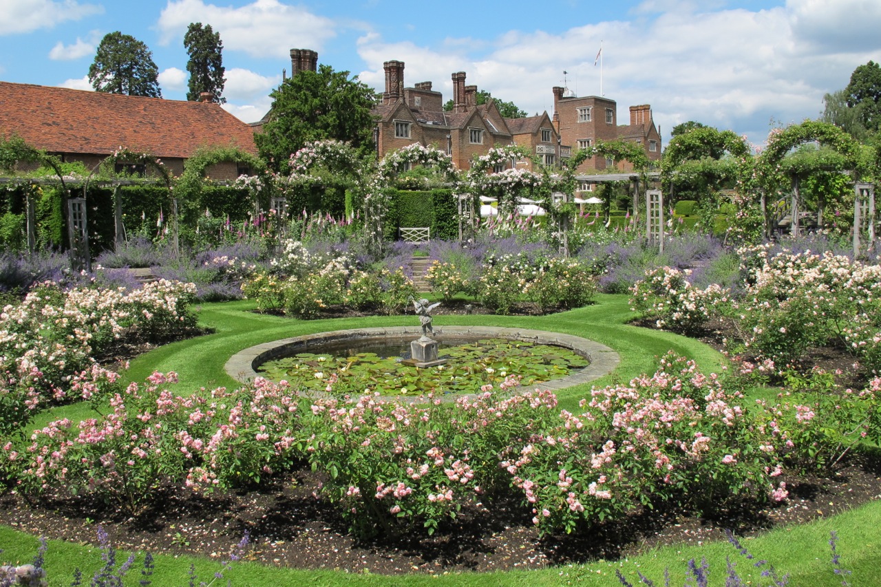 Great Fosters as viewed from the rose garden.hilary Nangle photo