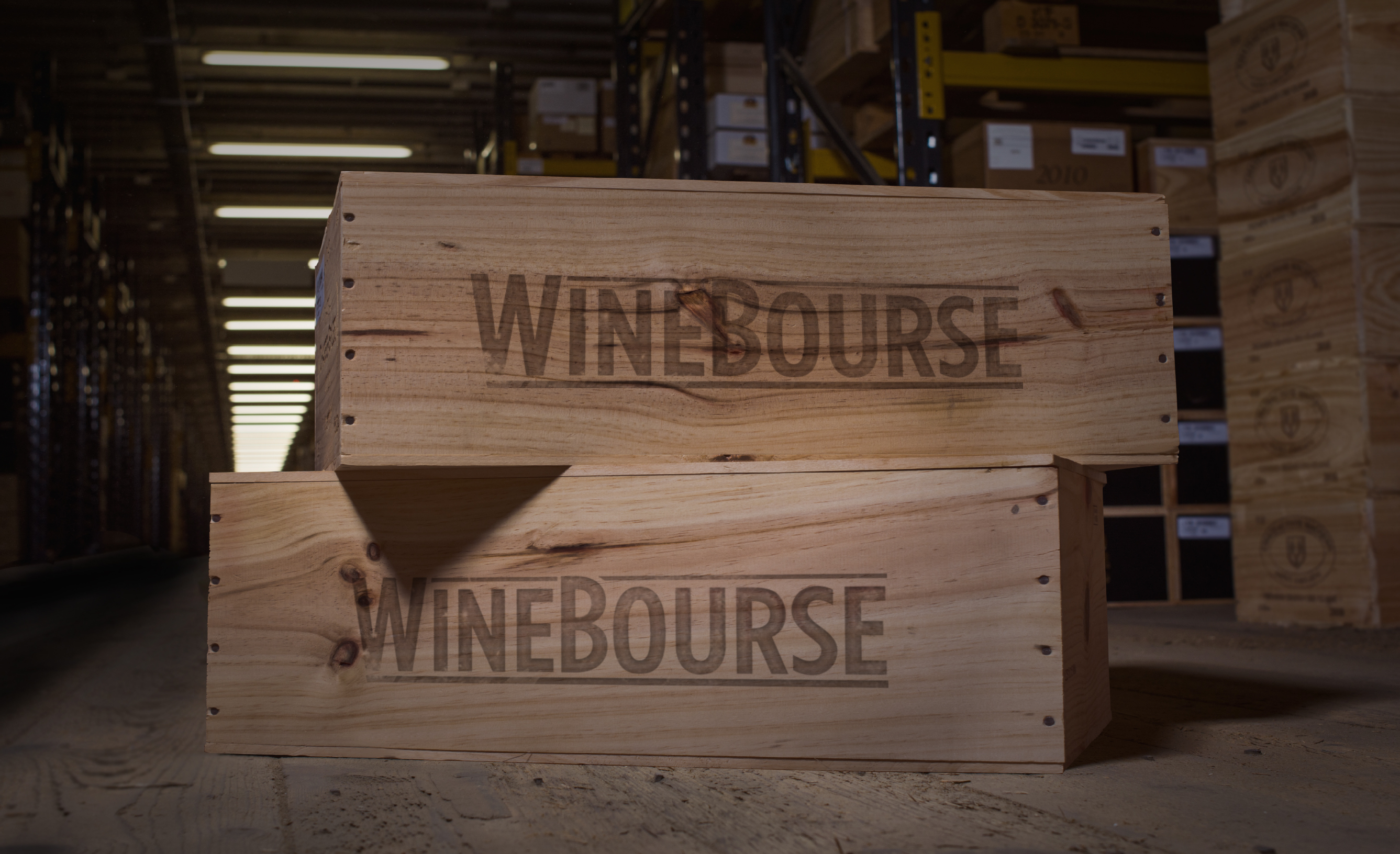 Wine Bourse Crates