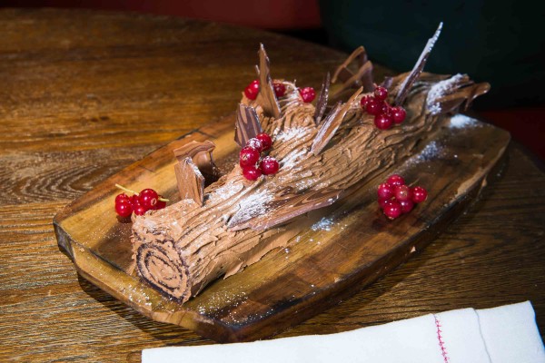 Riding House Cafe Yule Log