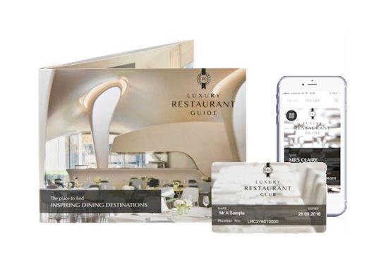 Luxury Restaurant Guide Pack