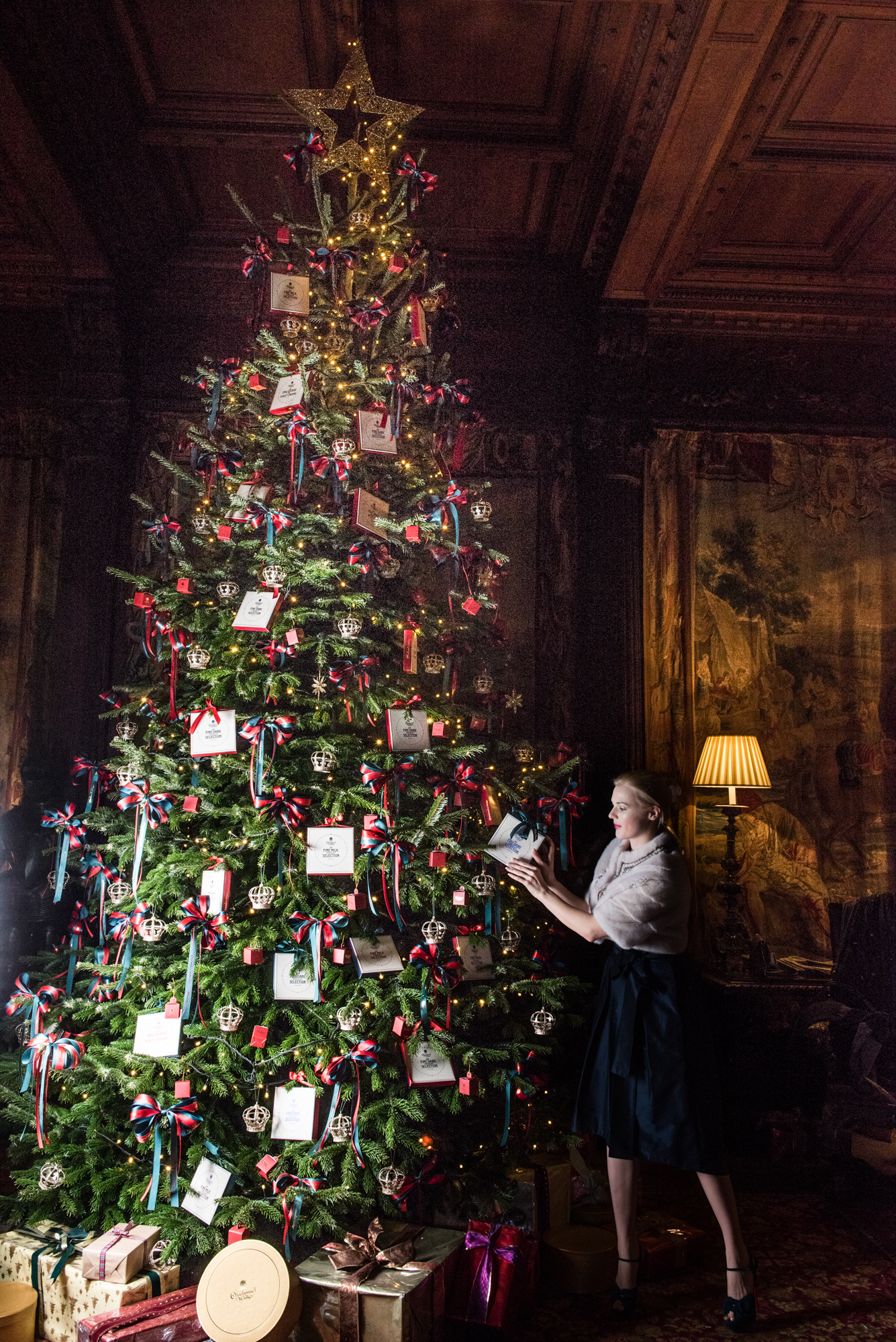 Charbonnel et Walker Christmas Tree at Cliveden