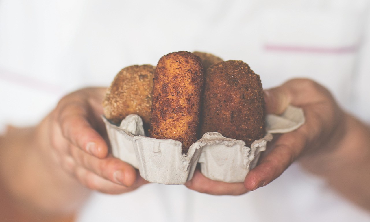 Arancini by Giancarlo Caldesi photo credit Helen Cathcart