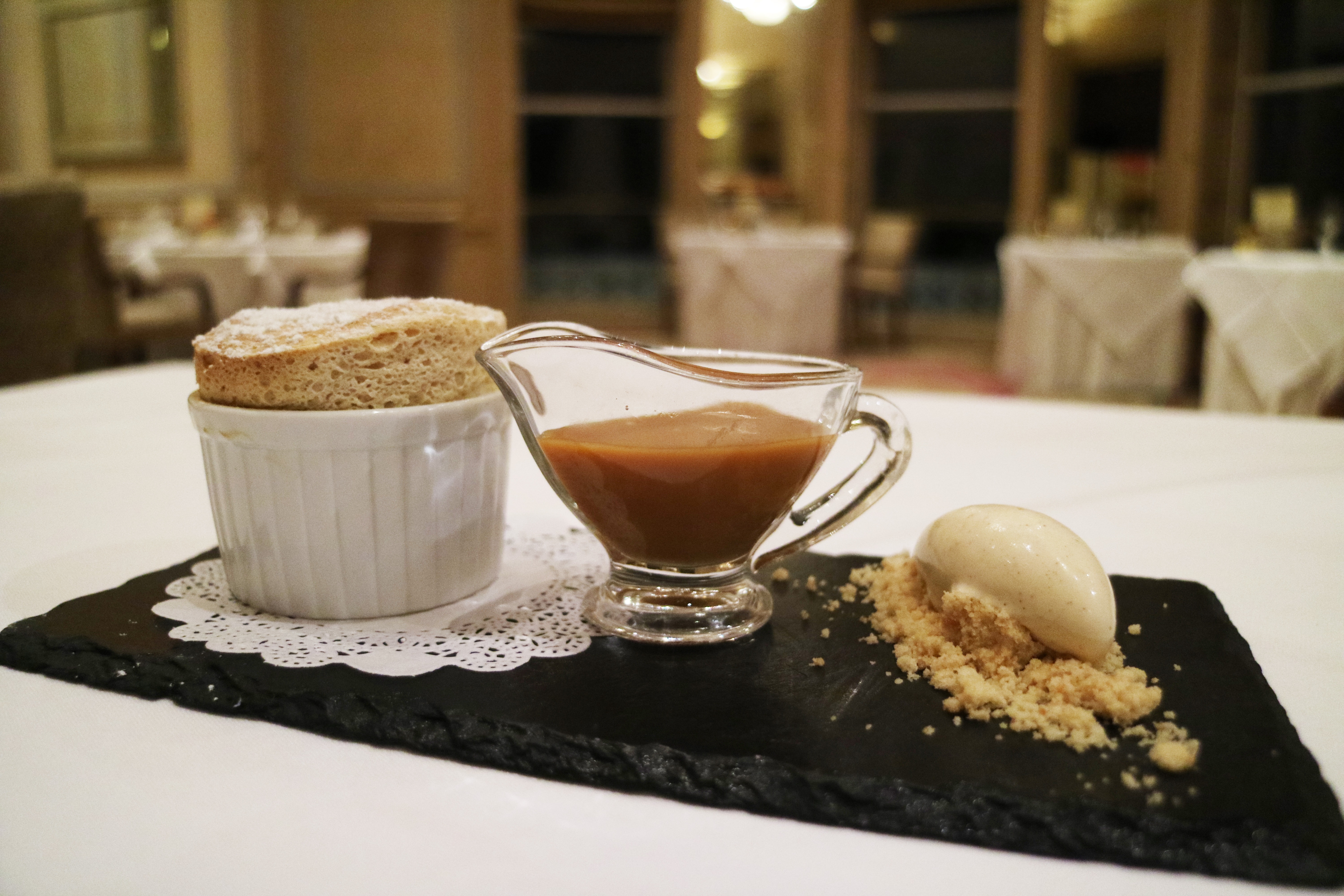 christmas pudding souffle