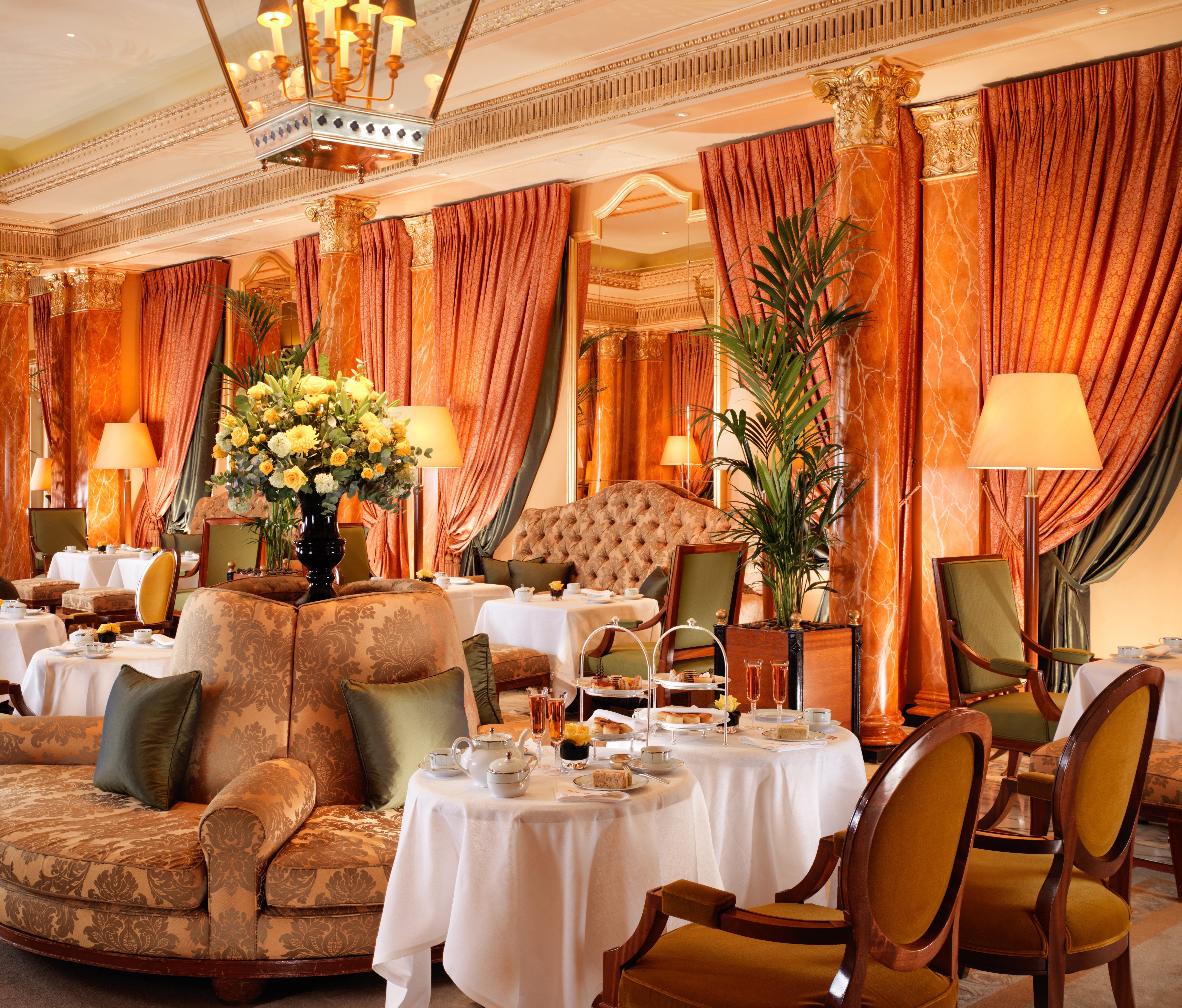 The Dorchester Champagne Afternoon Tea on The Promenade High Res