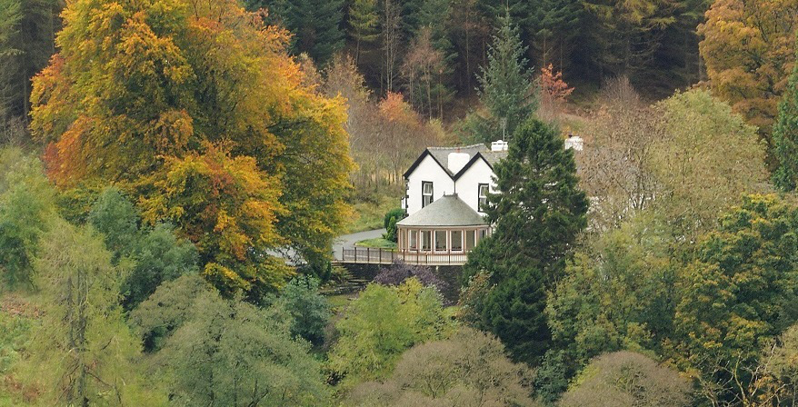 cottage in the woods