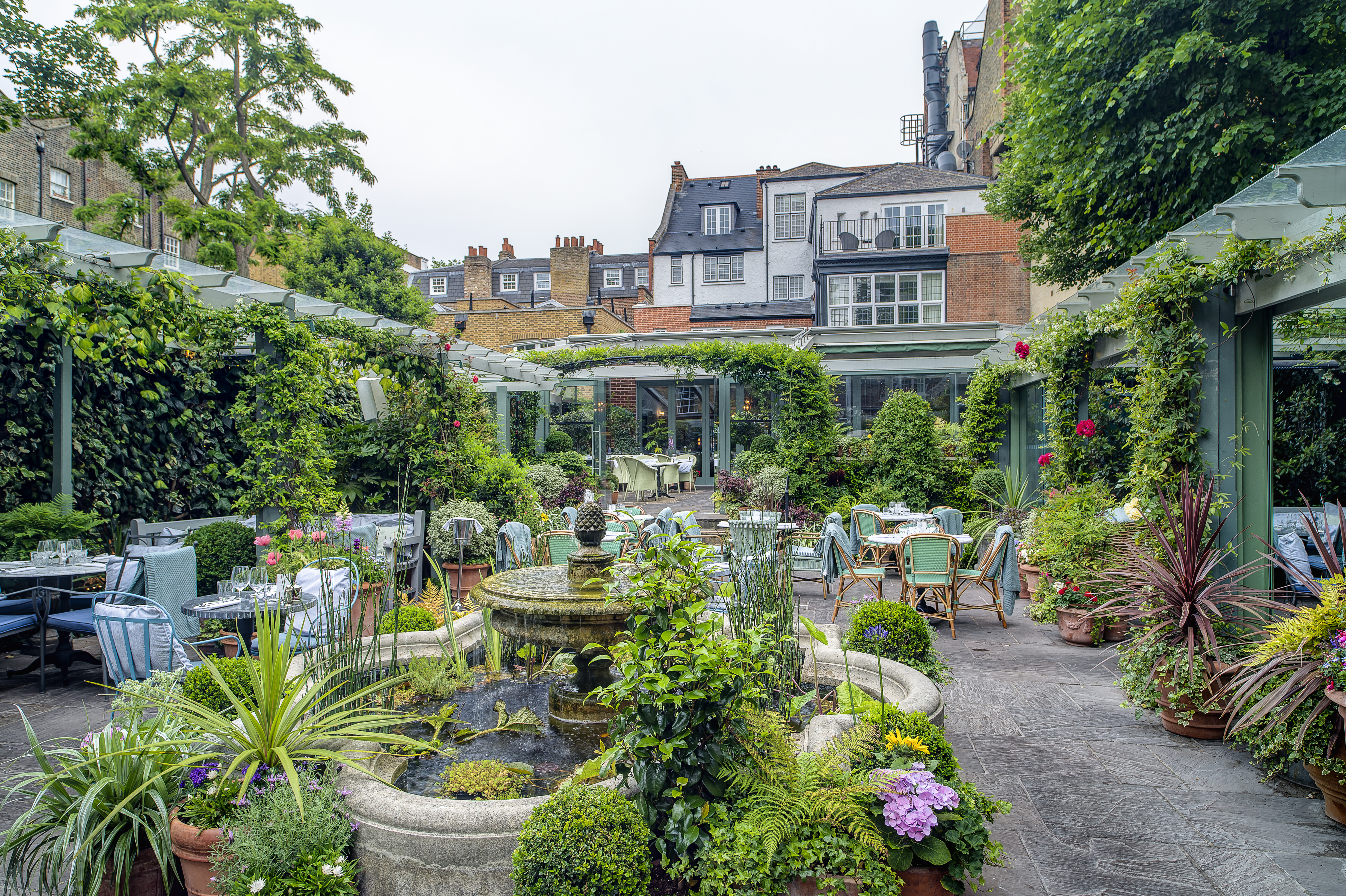 The Ivy Chelsea Garden - Summer Garden wide