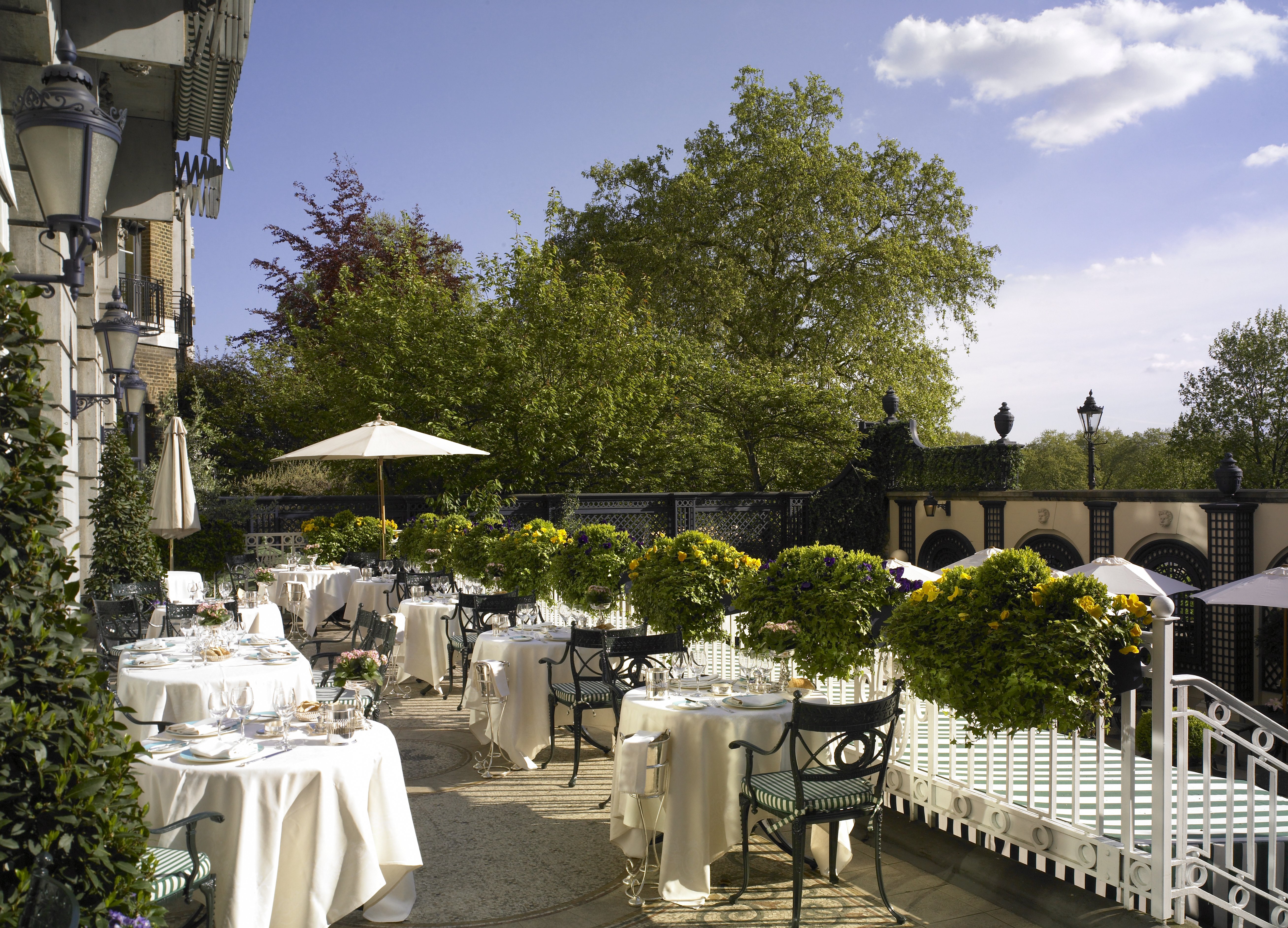 The Ritz Restaurant Terrace