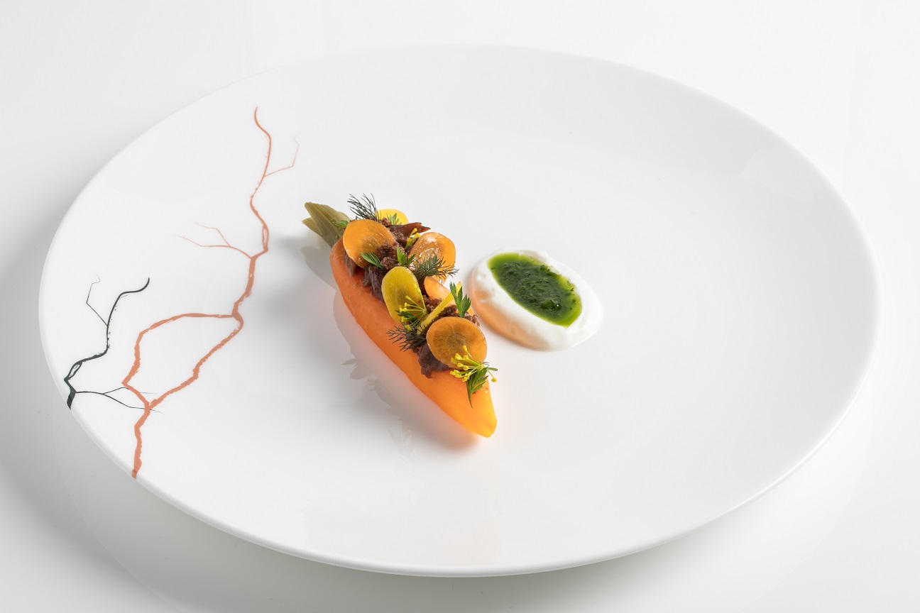 Lamb Braised Carrot Sheeps Milk Yoghurt