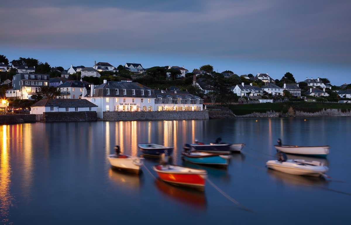 from the harbour at dusk-min