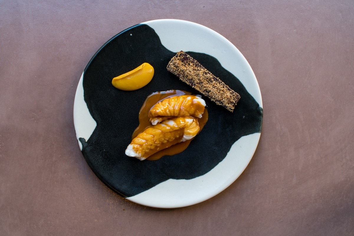 Monkfish, Banga & Citrus Asaro - Copyright Sam Gillespie-min