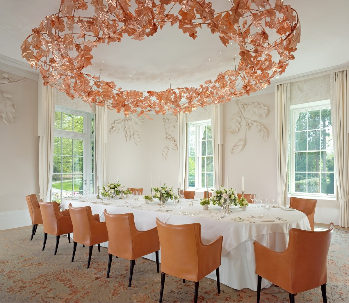 The Oak Room, Social set up at Coworth Park (1)-min