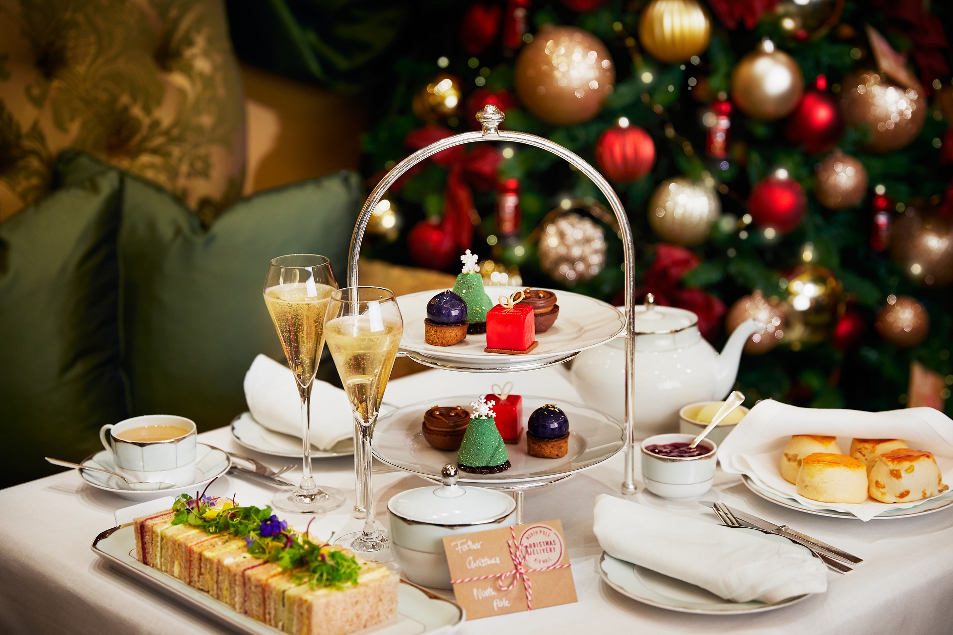 5 of the Best Festive Afternoon Teas in London Luxury Restaurant Guide