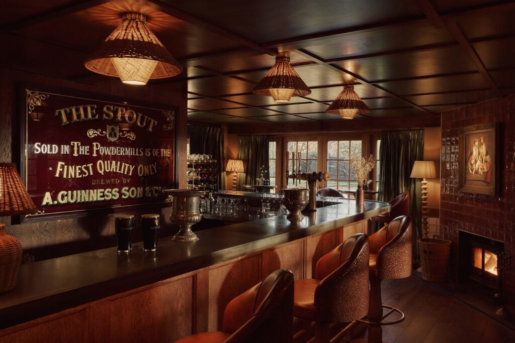 Interior of the pub at Crafted at Powdermills