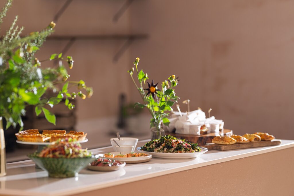 Seasonal healthy dishes at Barnsgrove private members clubhouse