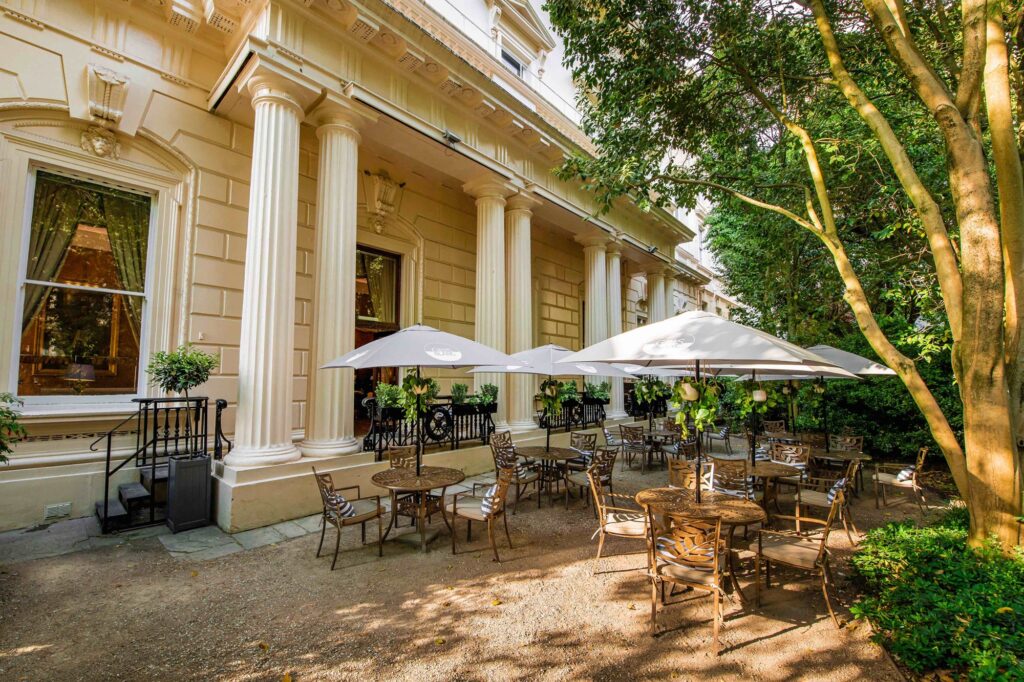 The Garden and Terrace at 116 Pall Mall exterior